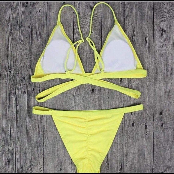 🔥Hot Sales! Women's 2 pieces Strappy Bikini set - Picture 4 of 4